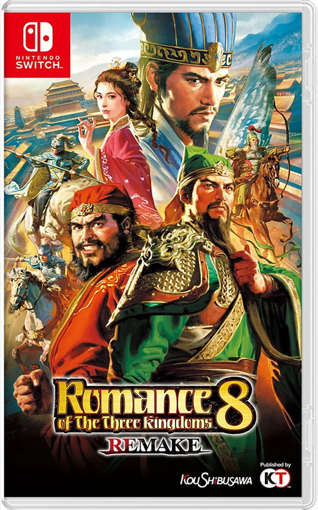 „Romance of The Three Kingdoms 8“ išleidimo data – „Nintendo Switch“