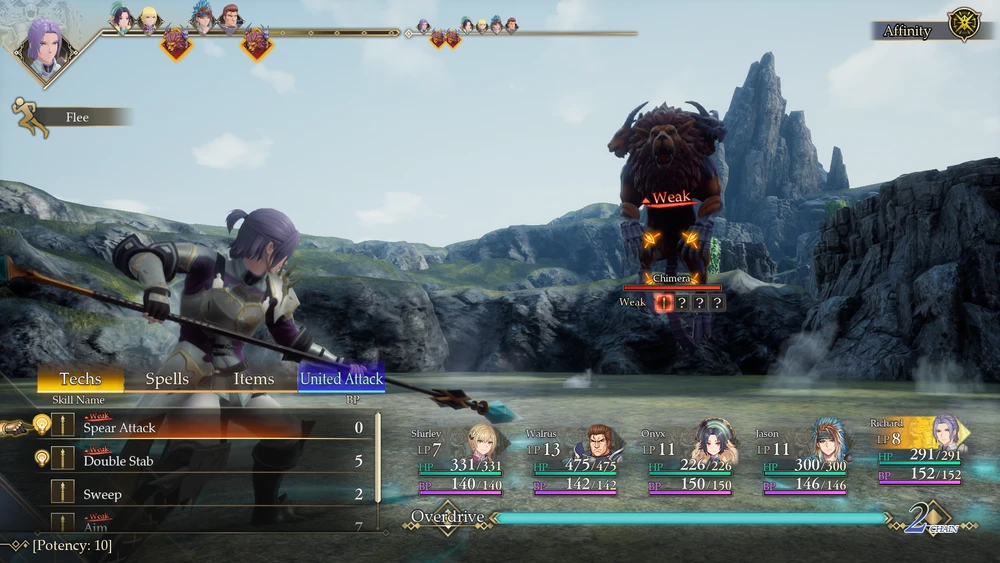 Romancing „Square Enix“ romansų saga 2: Septynių kerštas