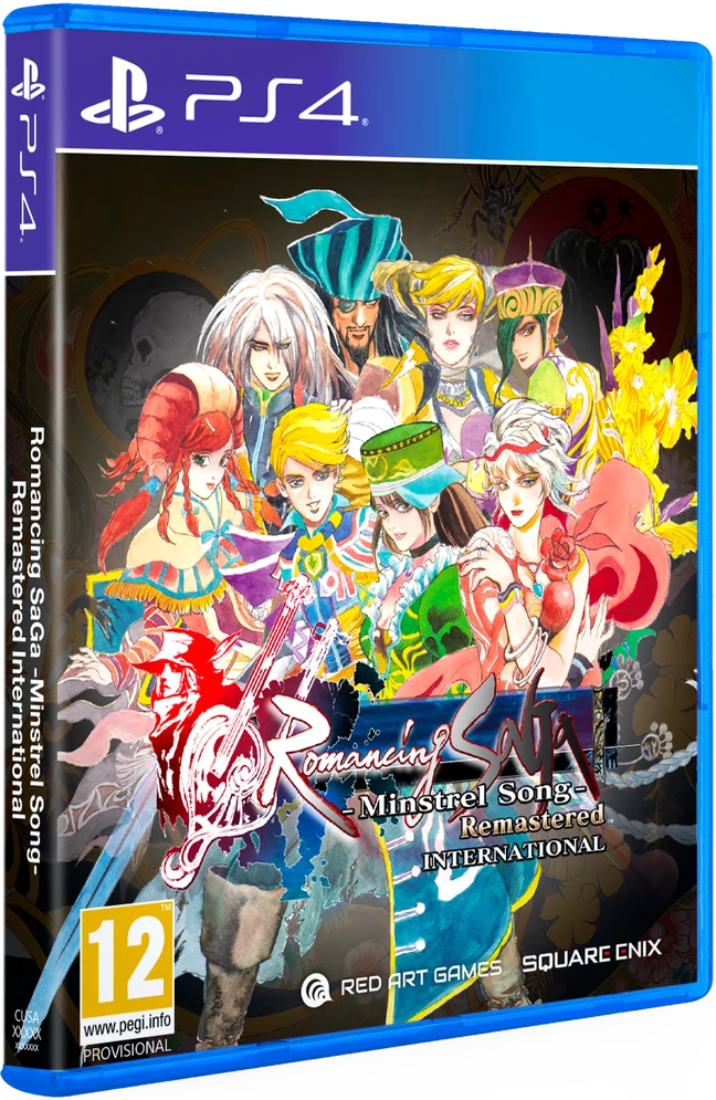 Nezatříděno „Romancing SaGa“ – „Minstrel Song“ – remasteruotas tarptautinis žaidimas – „PlayStation 4“