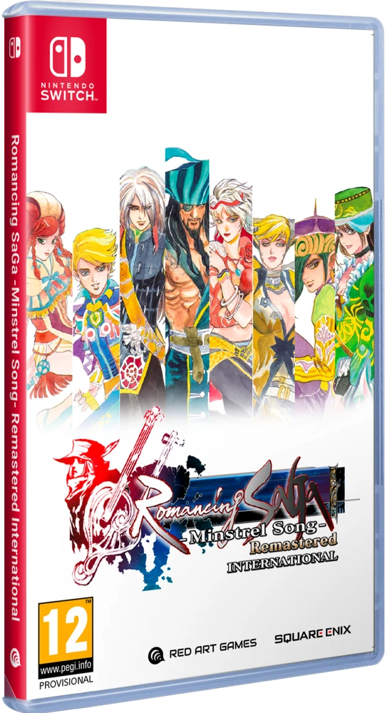 „Romancing SaGa“ – „Minstrel Song“ – remasteruotas tarptautinis žaidimas – „Nintendo Switch“