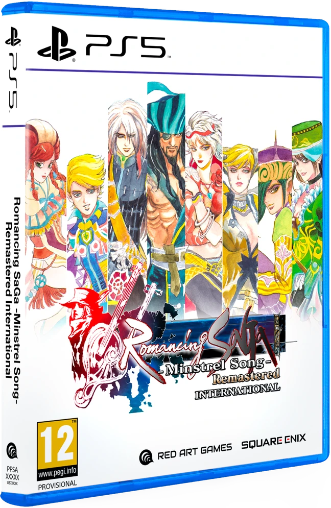 Nezatříděno „Romancing SaGa“ – „Minstrel Song“ – remasteruotas tarptautinis žaidimas – „PlayStation 5“