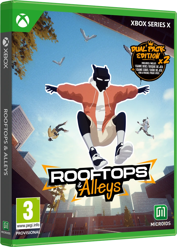 „Rooftops and Alleys“ – dviejų pakuočių leidimas – „XBOX Series X“