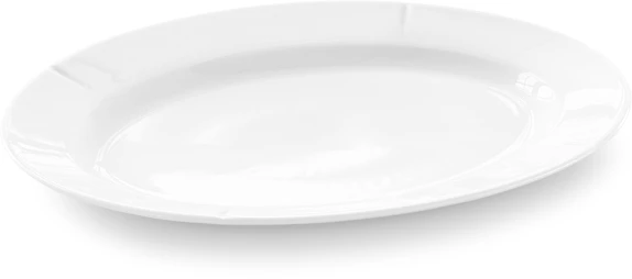 Rosendahl - GC ovalios lėkštės - baltos - 30x23 cm - 4 vnt.