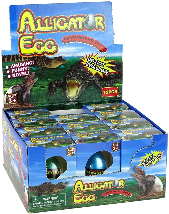 Lean Toys Augantis krokodilo aligatoriaus kiaušinis LeanToys 6 cm