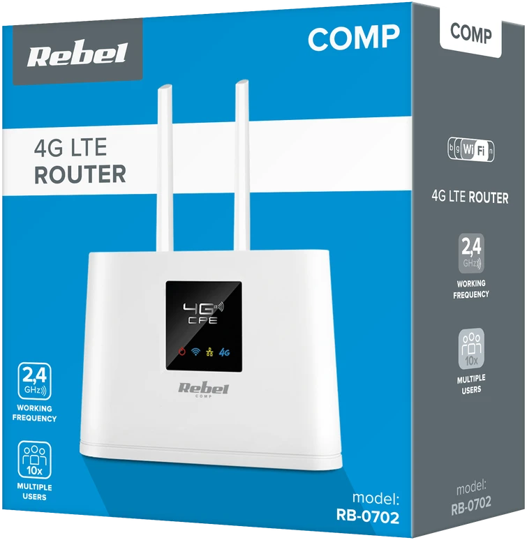 Rebel 4G LTE maršrutizatorius