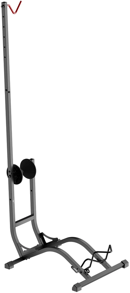 „Maclean“ grindų dviračių stovas, laisvai pastatomas, horizontalus/vertikalus, plieno, maks. apkrova 35 kg, MC-170