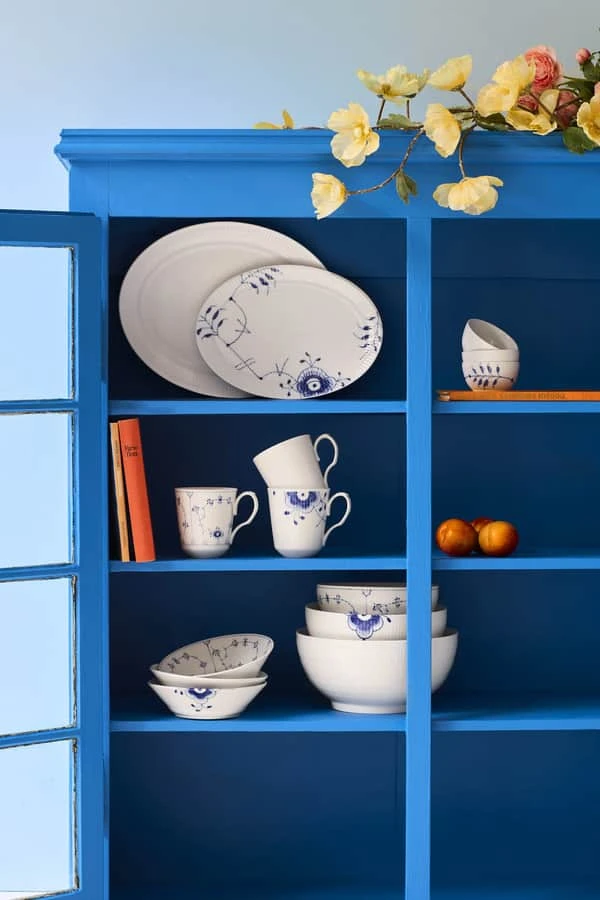 „Royal Copenhagen“ – mišrios ovalios lėkštės – Ø28 cm ir Ø35 cm