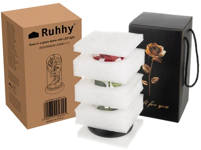 Rožė stiklinėje - spindinti Ruhhy 25682