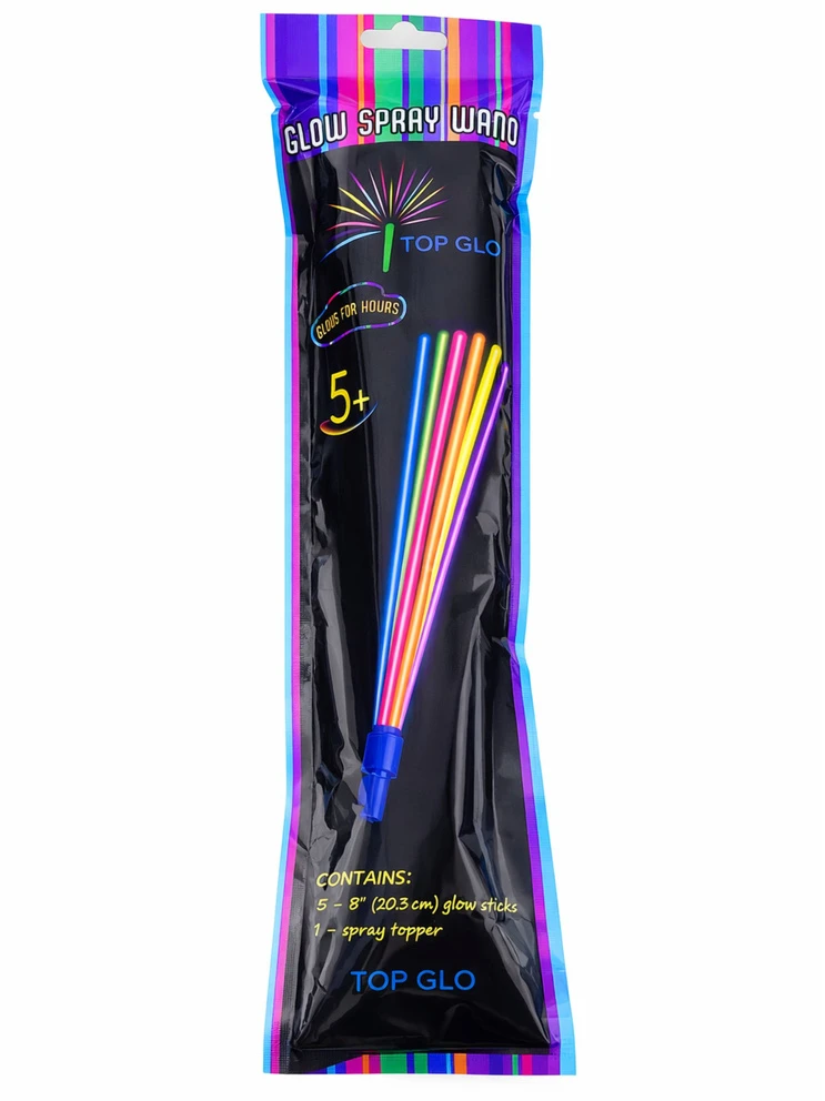 Lean Toys Różdżka Šviečiantis tamsoje neoninis lazdelės formos pagaliukas 29 cm