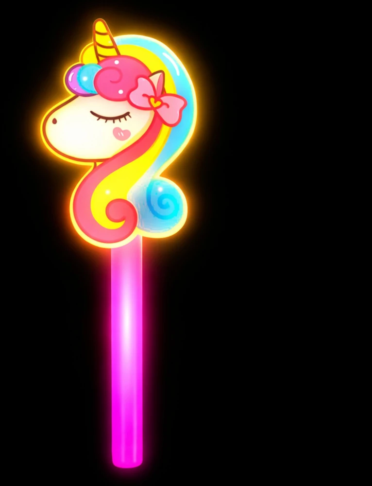 Lean Toys Różdżka Vienaragio fluorescencinis, tamsoje šviečiantis neoninis lazdelės formos lazdelė, 25 cm