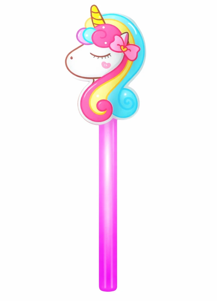 Lean Toys Różdżka Vienaragio fluorescencinis, tamsoje šviečiantis neoninis lazdelės formos lazdelė, 25 cm