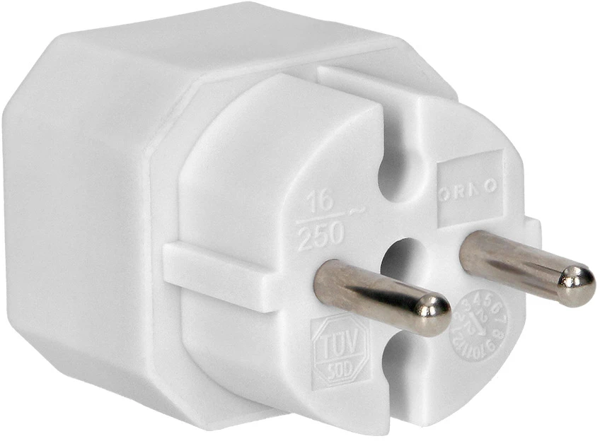 Orno Rozgałęźnik Skirstytuvas 2x2P euro, baltas