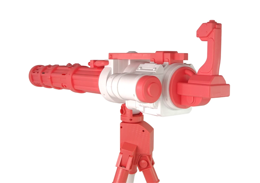 Nils Extreme Muilo burbulų pistoletas Lean Toys su reguliuojamu trikoju