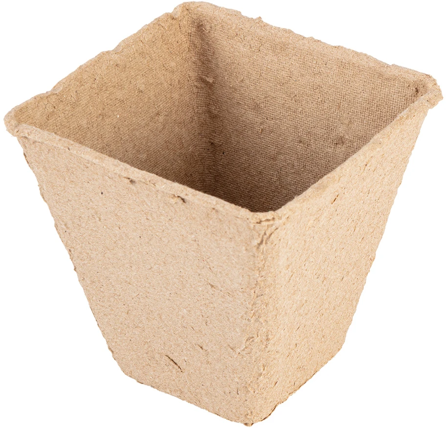 Rozsadniki Durpių sėklų guoliai: 8 x 8 x 7,8 cm, 18 vnt.