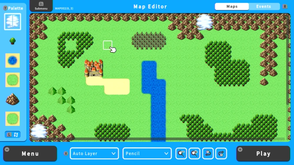 RPG MAKER SU - Nintendo jungikliu