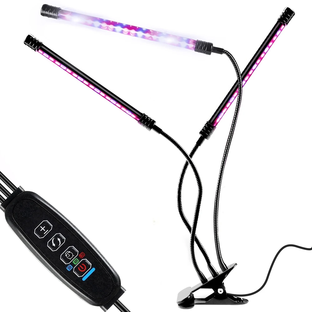 RTO 3x augalų augimo lempos LED panelė, viso spektro, 30 W, 9 režimai, IP54 - E949