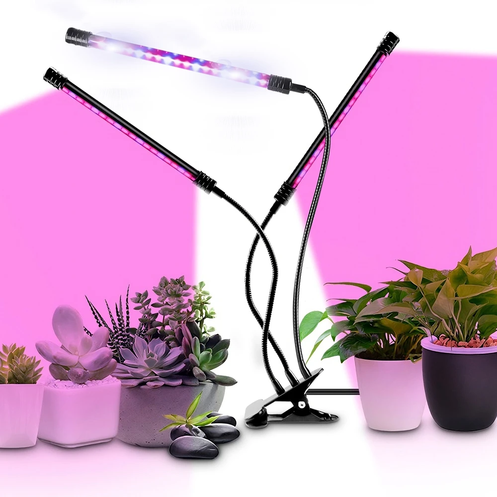 RTO 3x augalų augimo lempos LED panelė, viso spektro, 30 W, 9 režimai, IP54 - E949