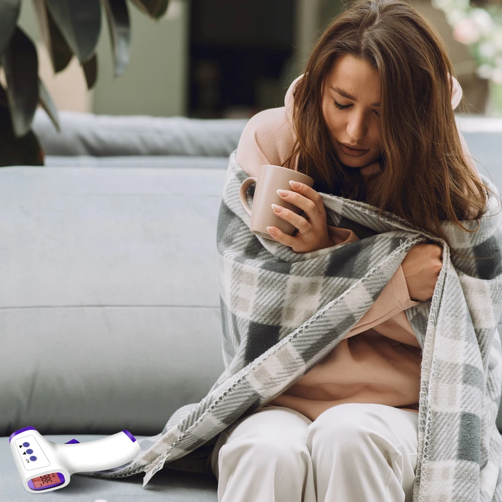 Bekontaktis infraraudonųjų spindulių termometras vaikams ir suaugusiems, 3G, elektrinis