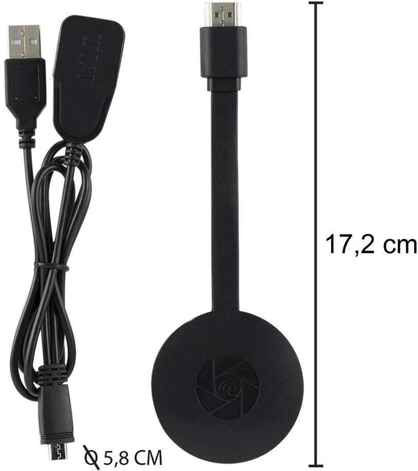 RTO belaidis „Wi-Fi“ HDMI veidrodinio ekrano adapteris 2in1 -e393