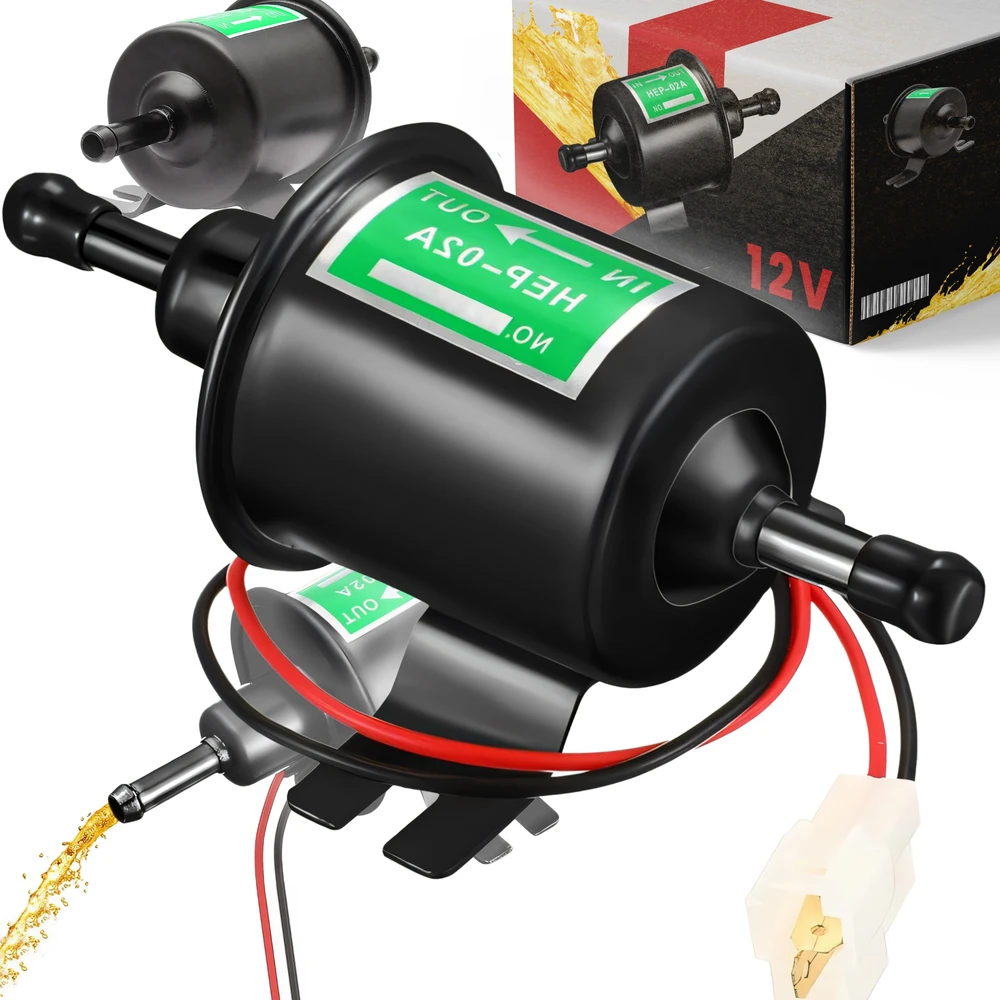 RTO Elektryczna przepływowa pompka pompa do spuszczania paliwa ropy oleju 12v mr127