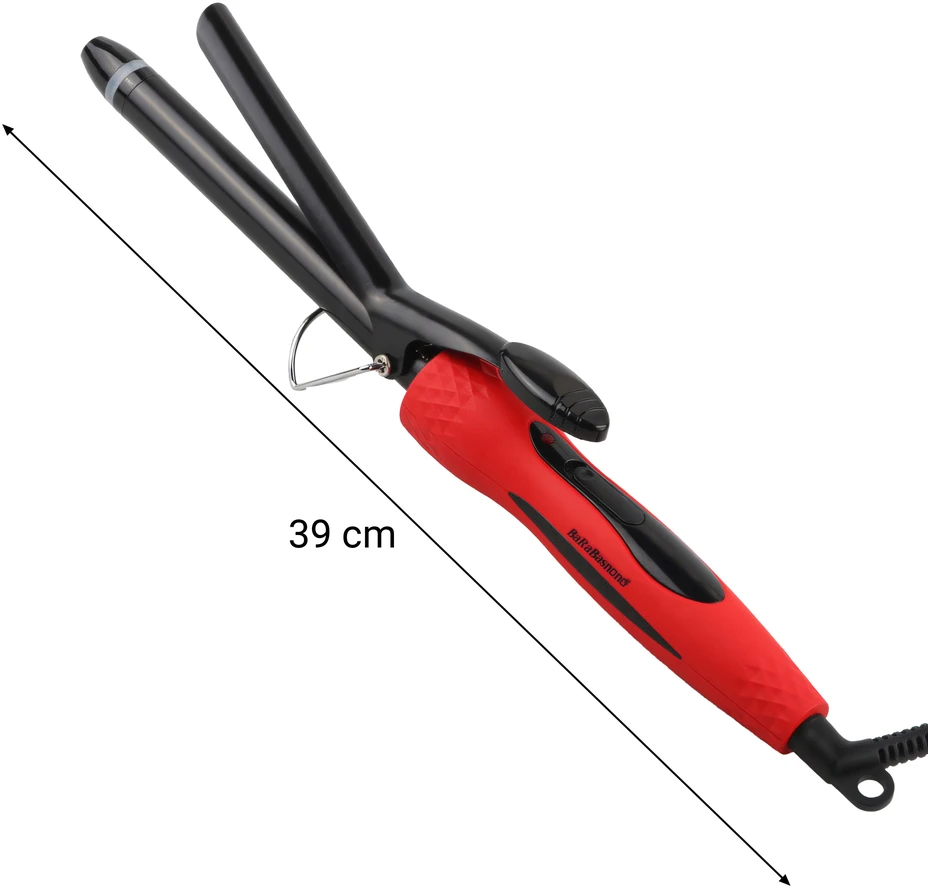 Retoo Garbanojimo žnyplės Plaukų suktukas, keraminis garbanojimo žnyplės, 19 mm, 200 laipsnių, stiprus