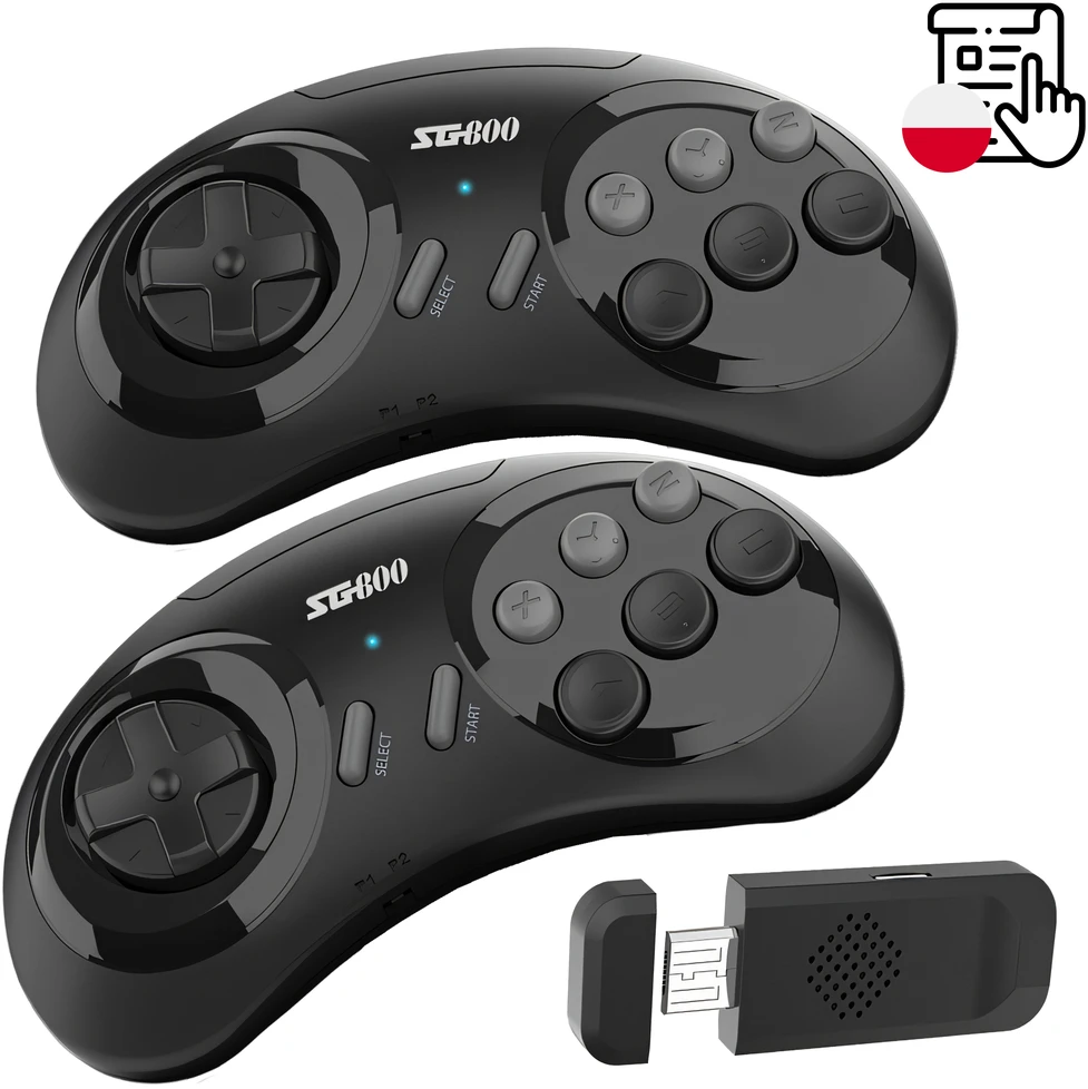 Gra TV žaidimas 5000+ retro žaidimų Mini belaidis TV HDMI konsolė 90-iesiems - ER1193