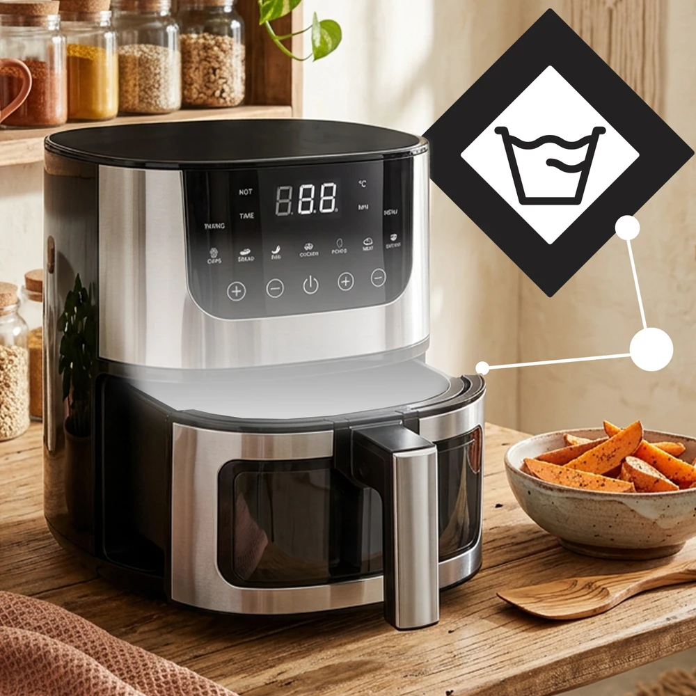 Frytkownica Gruzdintuvė Oro gruzdintuvė 5 l, 1500 W, 7 režimai, oro gruzdintuvė-or1353