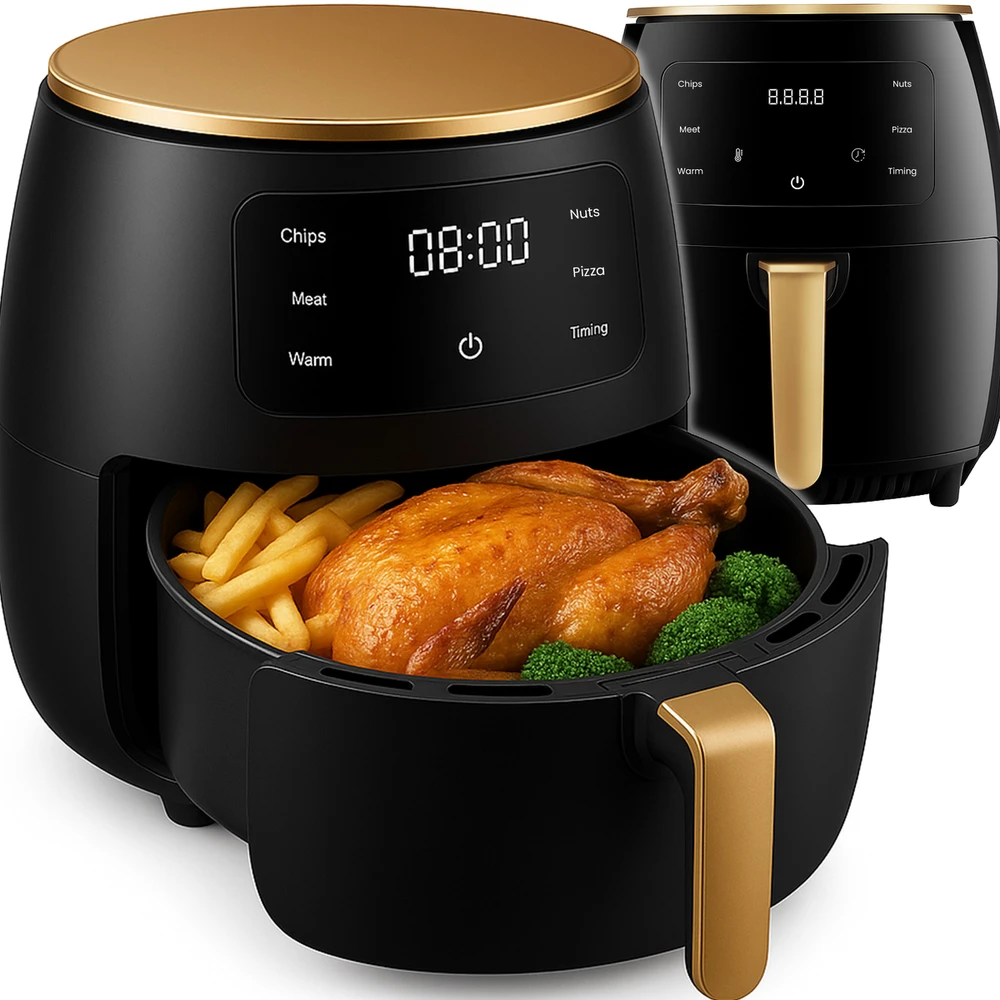Retoo „CrispMaster“ 6 l gruzdintuvė