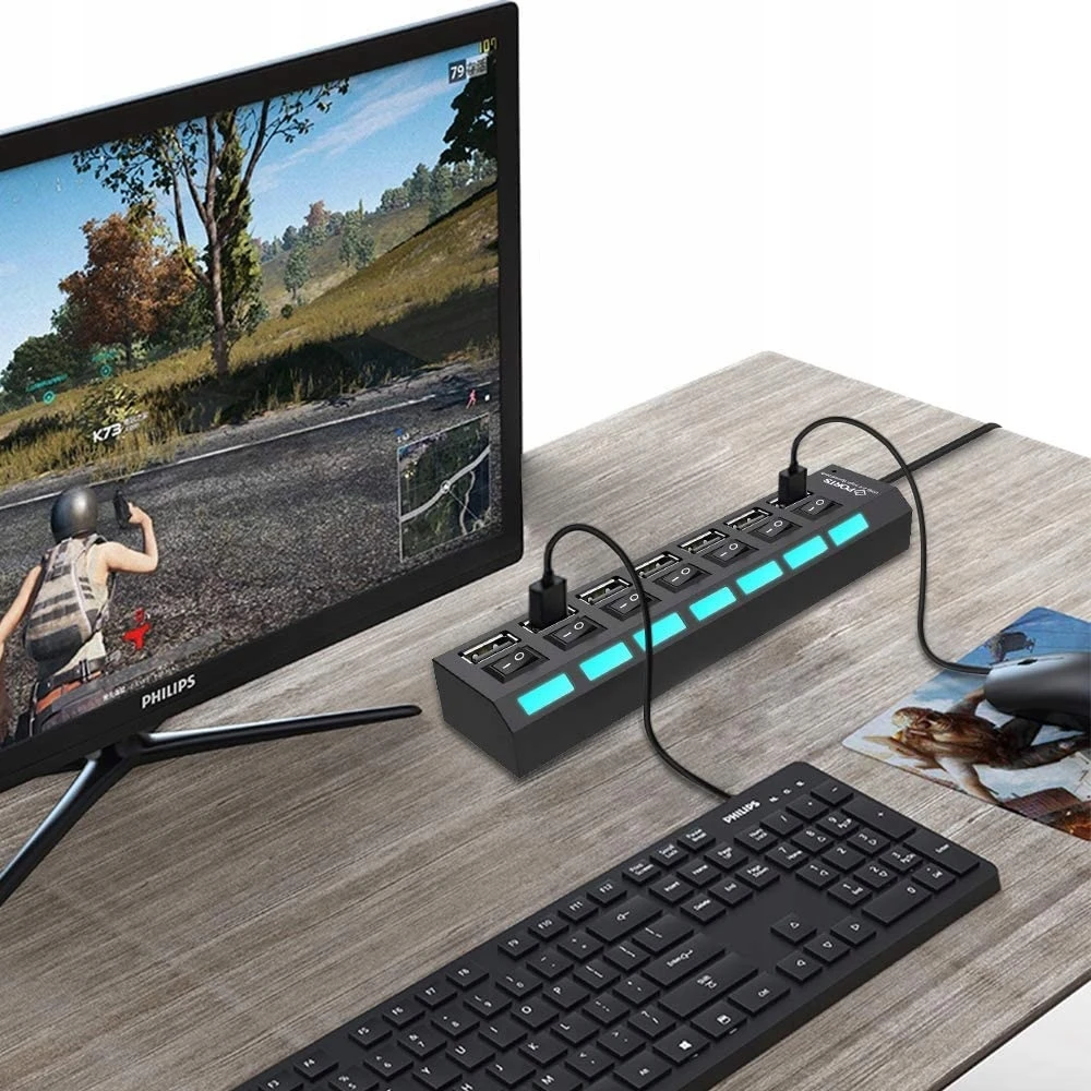 Hub USB 2.0 šakotuvas