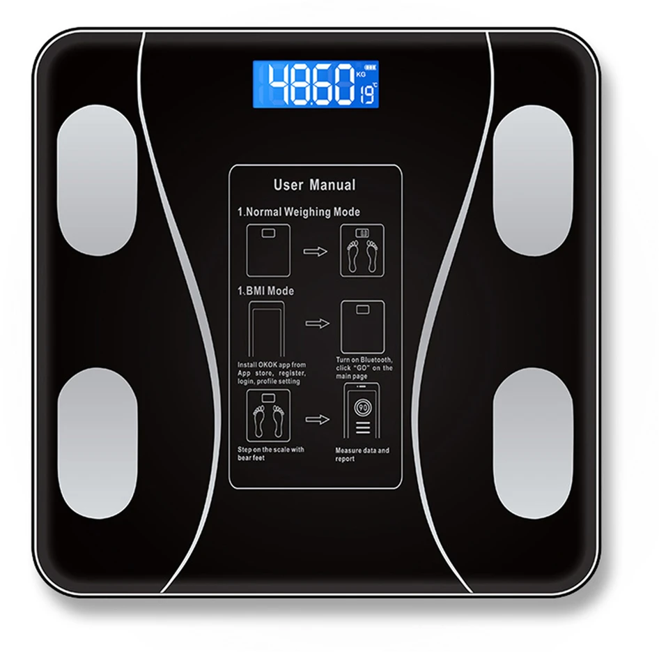 Inteligentna Vonios svarstyklės SmartWeigh