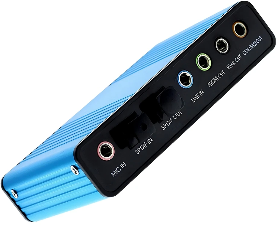 RTO USB garso plokštės adapteris su lizdu 5.1 ir 7.1