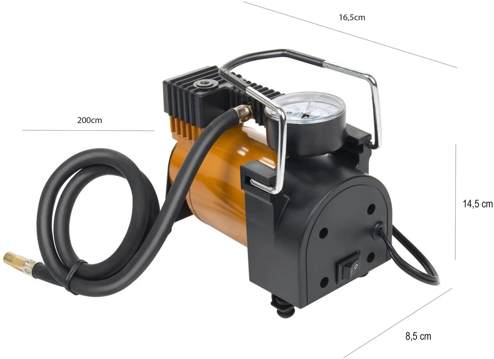 Automobilio kompresoriaus kompresoriaus siurblys 150 psi 12 V