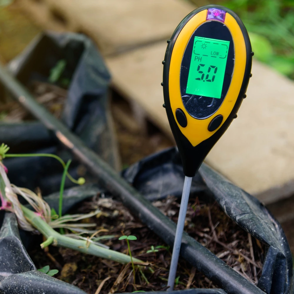 Kwasomierz Dirvožemio pH matuoklis GardenPro, 3-in-1