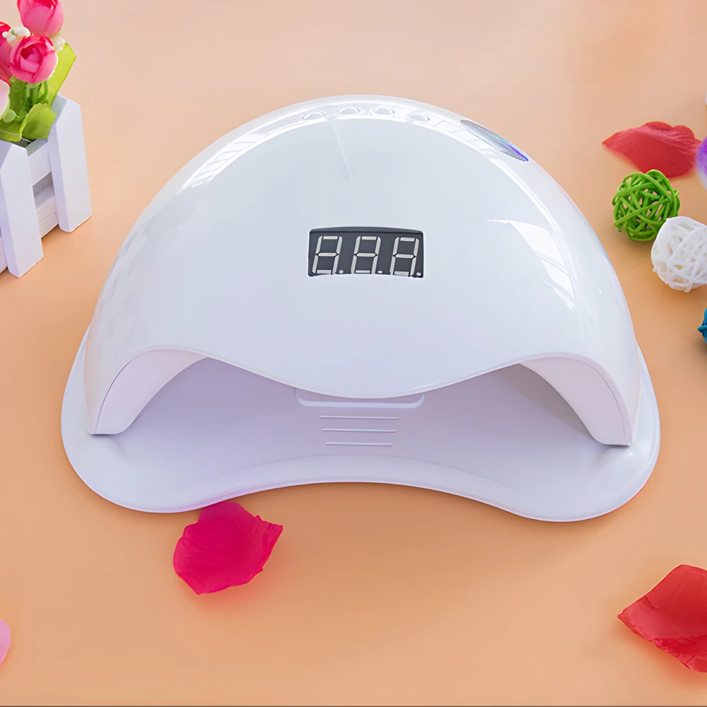 RTO Lampa do paznokci uv led 48w do hybryd żeli lcd led usb manicure pedicure