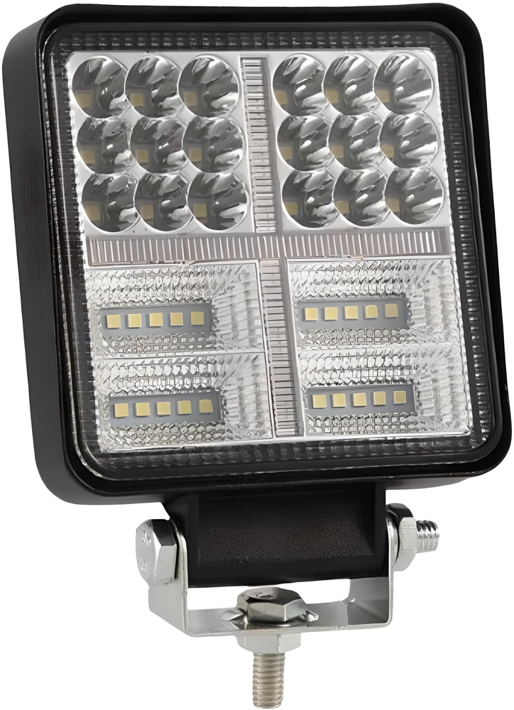Lampa Halogeninis LED darbo žibintas 177 W prožektorius, vandeniui atsparus, 38 diodai