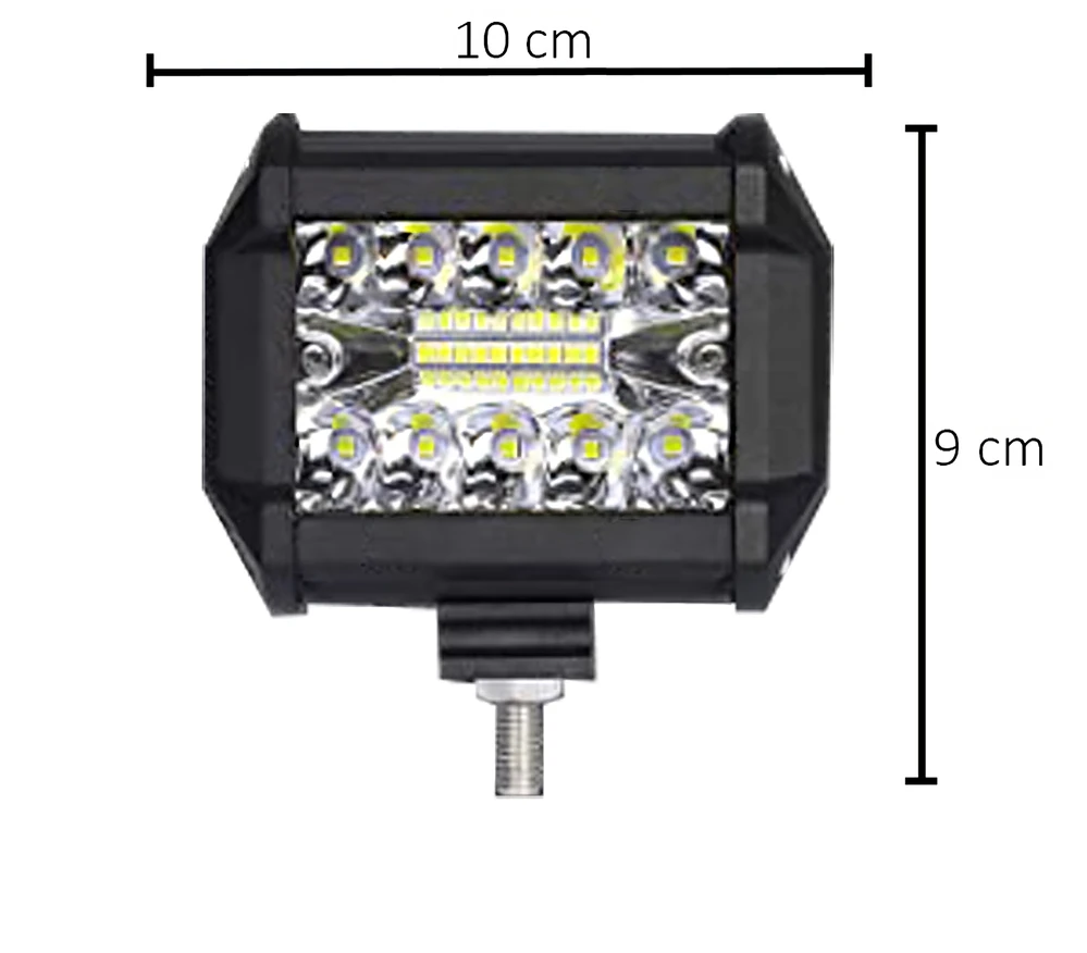 Lampa Halogeninis LED darbo žibintas, 60 W prožektorius, vandeniui atsparus, 20 diodų -E561