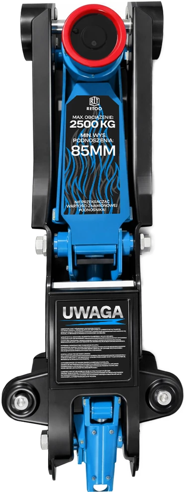 RTO Podnośnik automobilinis hydrauliczny lewarek żaba zakres 85-360mm 2,5t - mr177