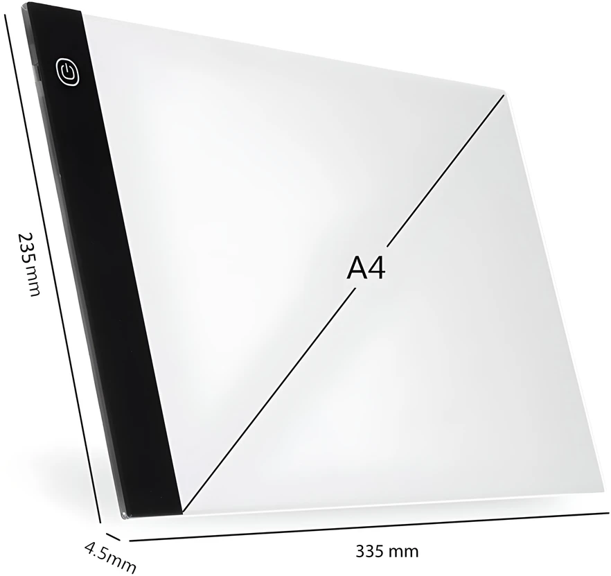 RTO LED piešimo lenta LightTrace A4