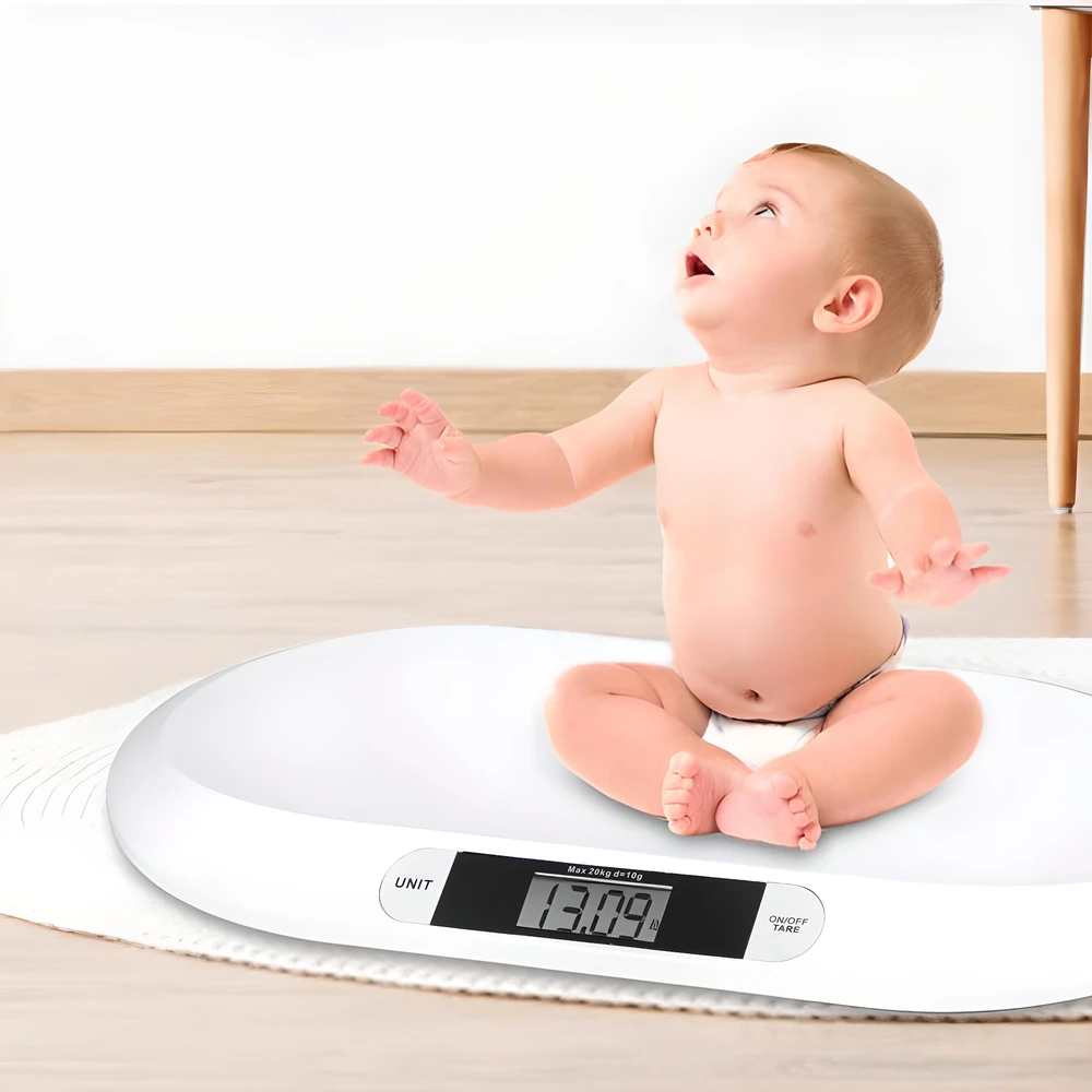 Retoo Precyzyjna Tikslios kūdikių svarstyklės iki 20 kg, tikslumas 10 g