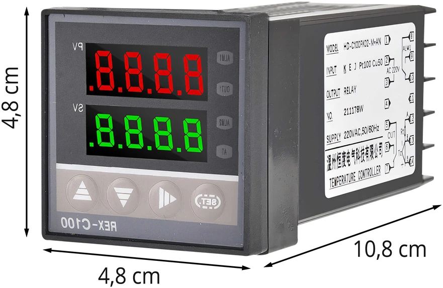 RTO Regulator temperatury sterownik termostat 230v elektroninis mocny