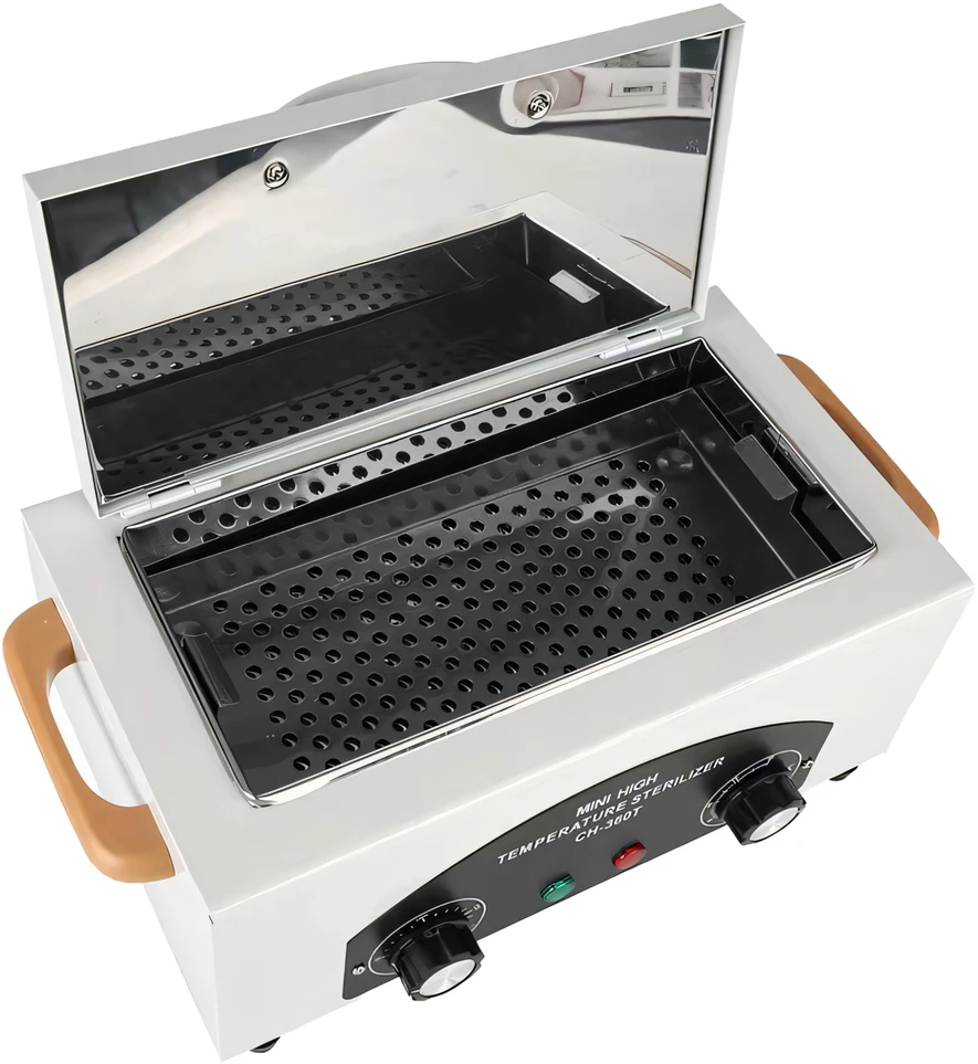 RTO Sterilizatorius gorącym powietrzem timer 300w dezynfekcja narzędzi 220°c balta - er1258