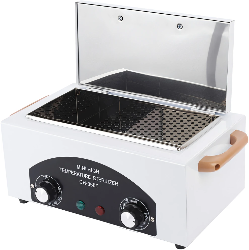 RTO Sterilizatorius gorącym powietrzem timer 300w dezynfekcja narzędzi 220°c balta - er1258