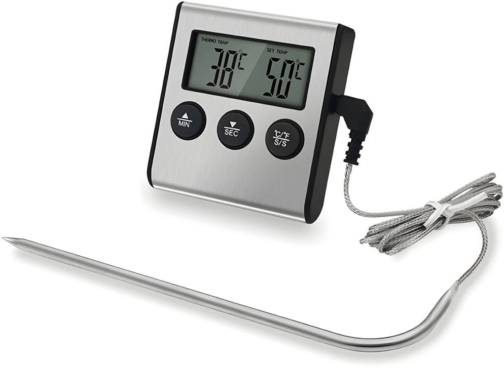 Termostat Elektroninis mėsos termometras E636