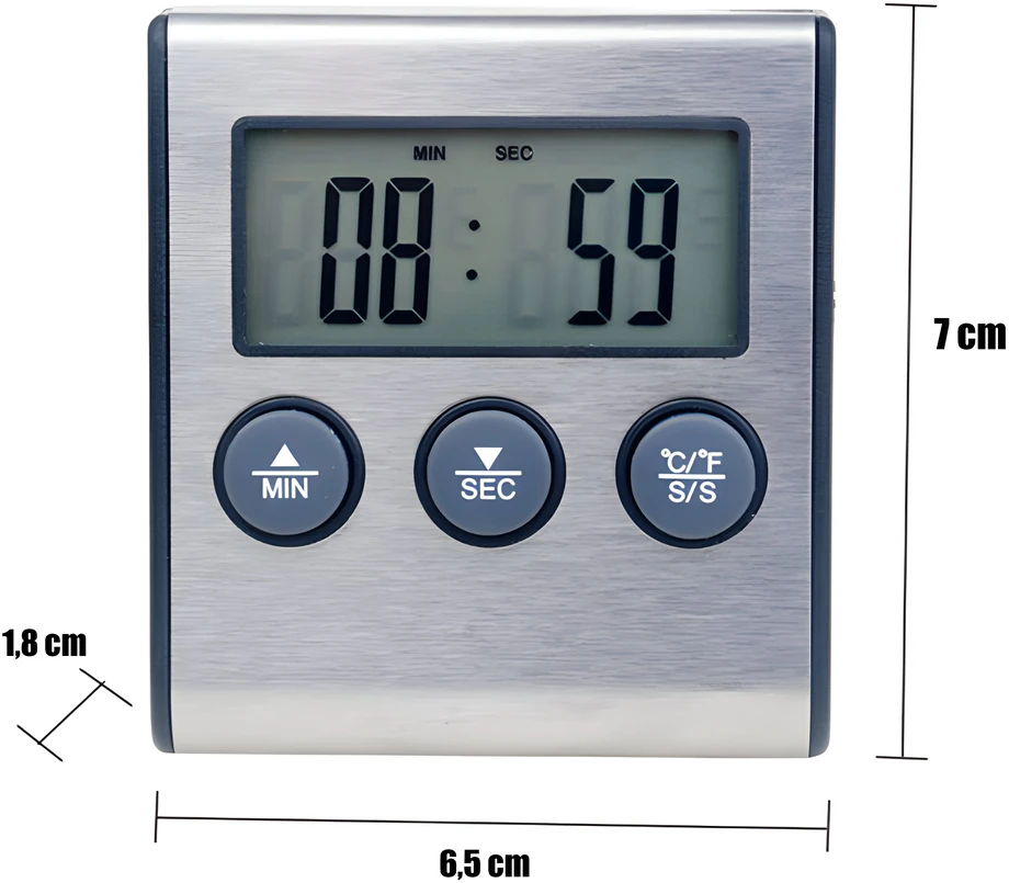 Termostat Elektroninis mėsos termometras E636