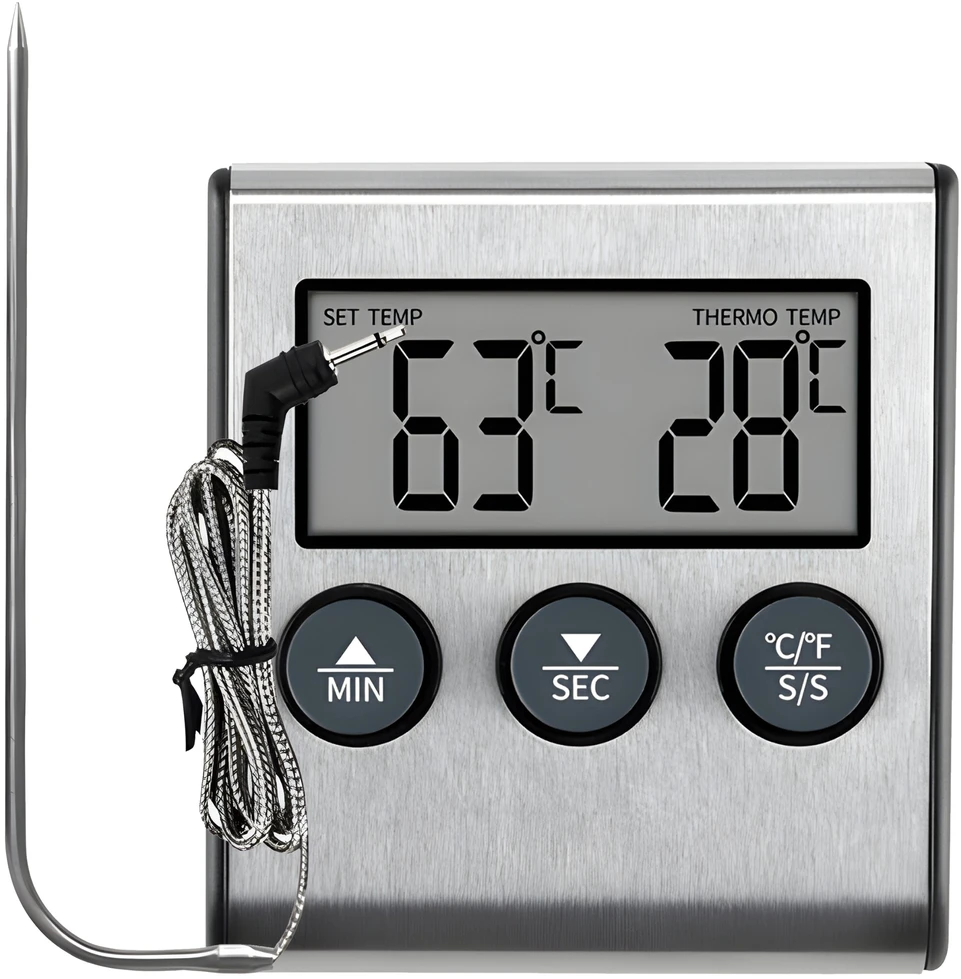 Termostat Elektroninis mėsos termometras E636