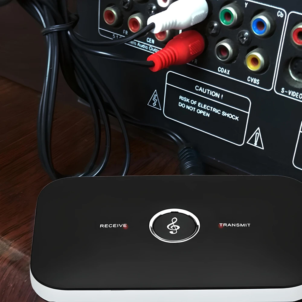 Transmiter „Bluetooth“ siųstuvo adapterio imtuvas + stačiakampis siųstuvas su užrašu e062