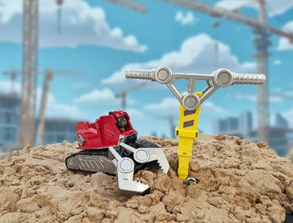 Spin Master Rubble And Crew RUBBLE & CREW statybinė transporto priemonė Mega Powder Crane, 6073295