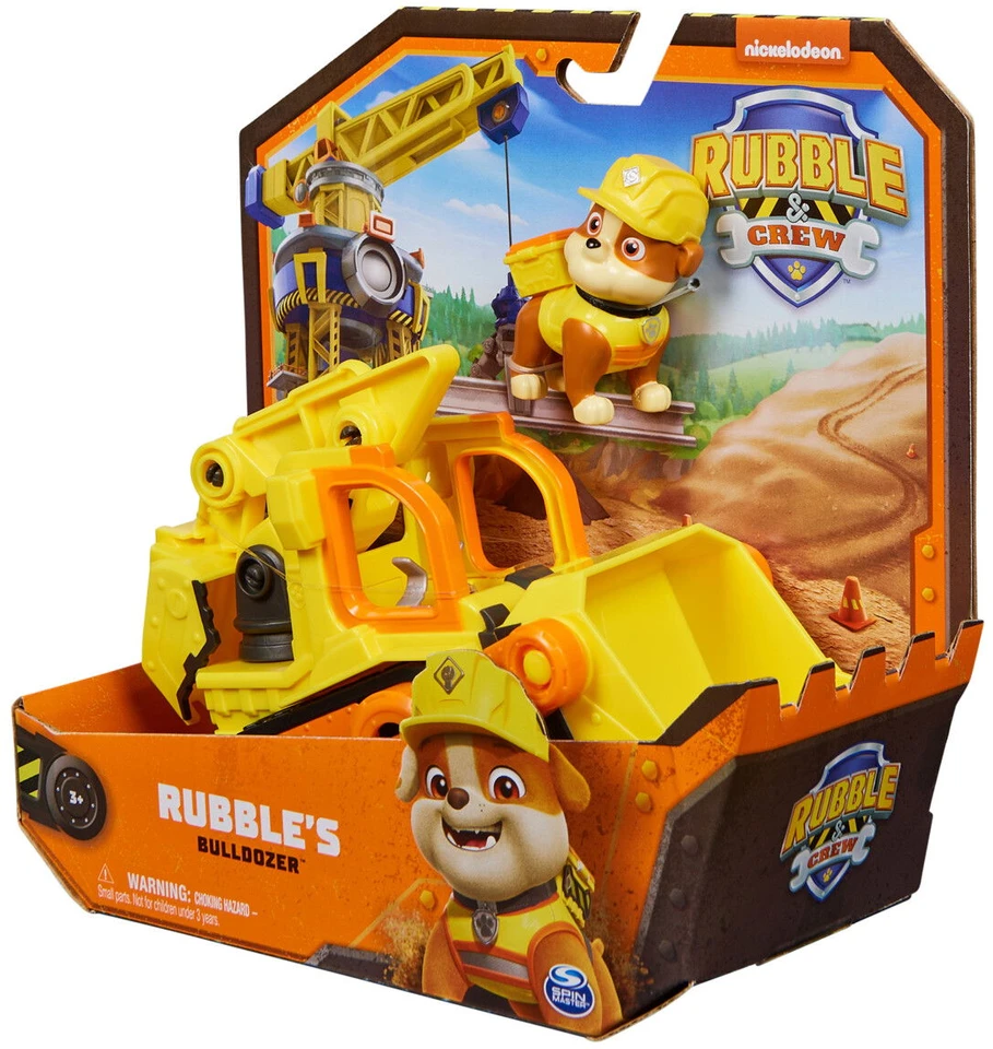 Rubble Crewpaw Patrol „Rubble Crew“ – pagrindinė transporto priemonė – „Rubble's Buldozer“