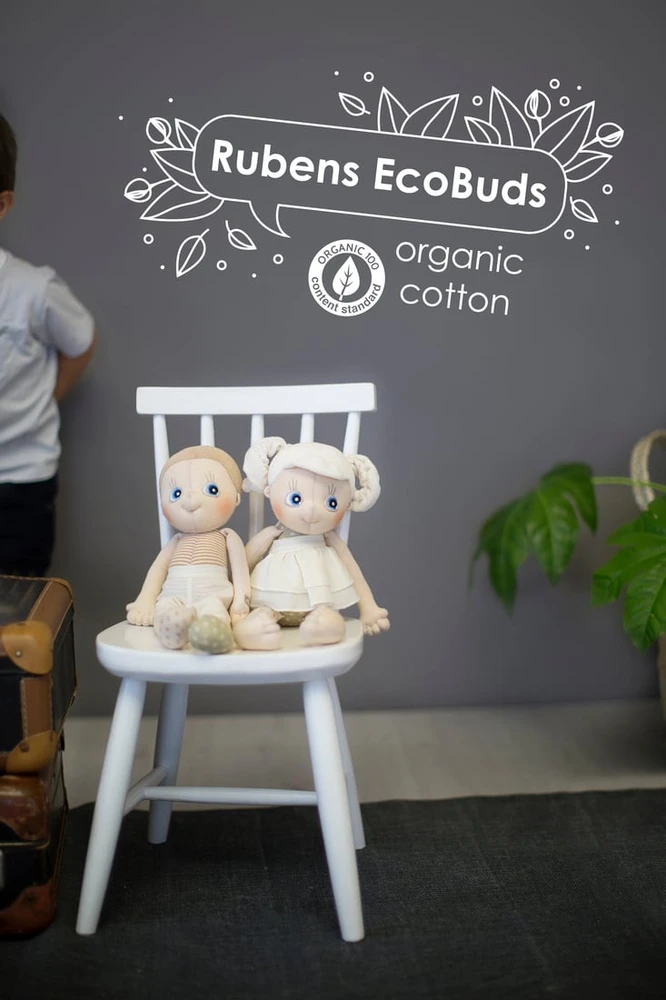 Rubens Barn - ekologiška „EcoBuds“ lėlė, Daisy