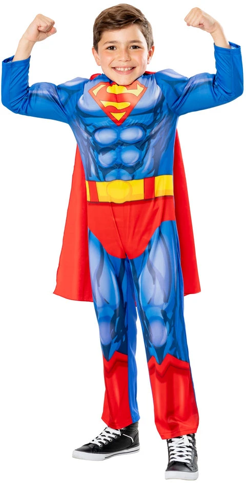 Rubiesdc Comics Rubies - Supermeno paminkštintas kostiumas su apsiaustu
